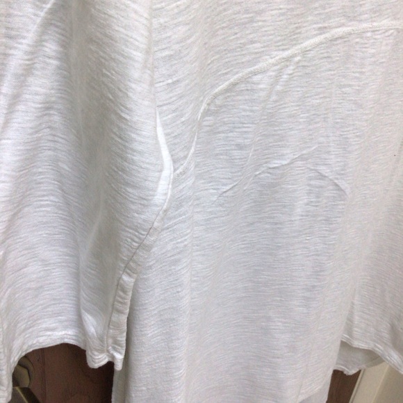 NEW Cut Loose white swing tunic top cotton linen, artsy, sz XL - Picture 5 of 13